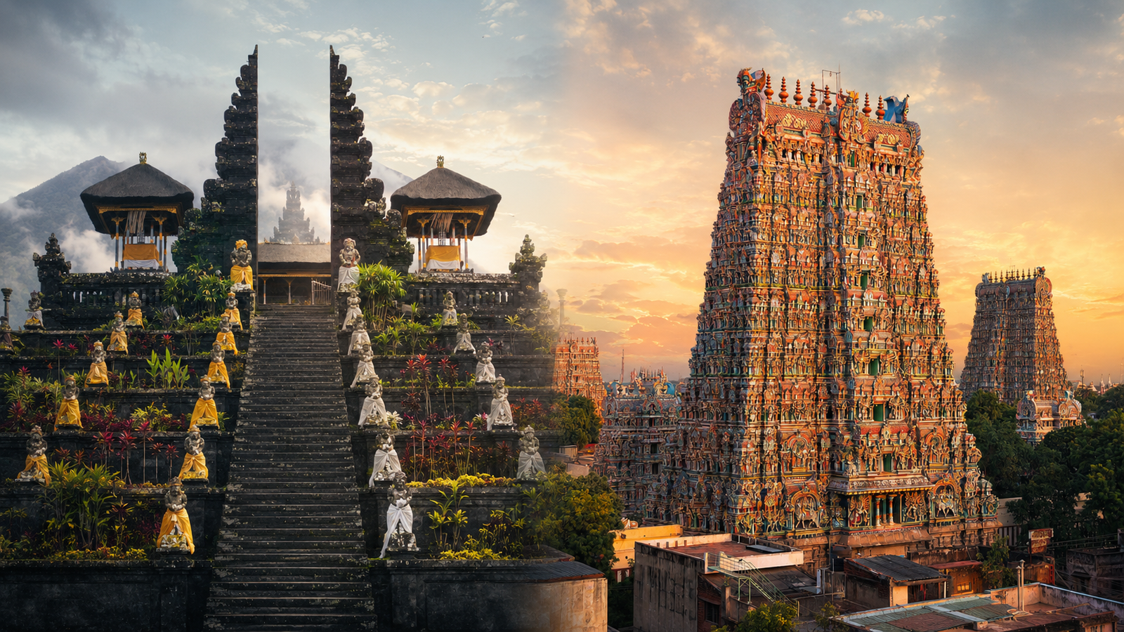 Pura Besakih vs Meenakshi Amman Temple