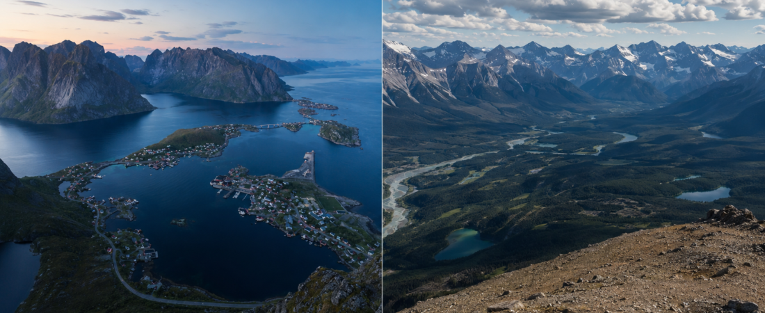 Reinebringen vs Whistlers Mountain