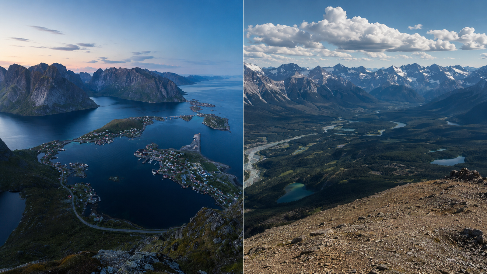 Reinebringen vs Whistlers Mountain