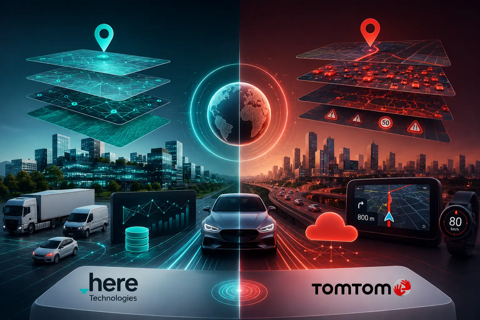 HERE Technologies vs TomTom