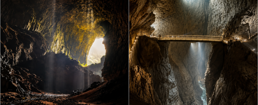 Deer Cave vs Škocjan Caves