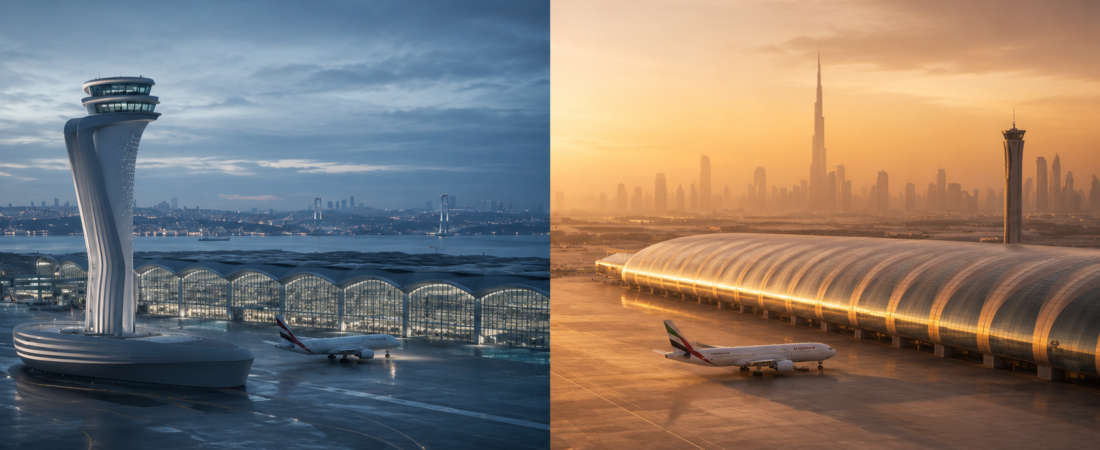 Istanbul Airport vs Dubai International Airport