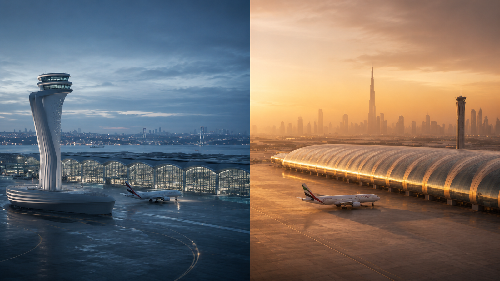 Istanbul Airport vs Dubai International Airport