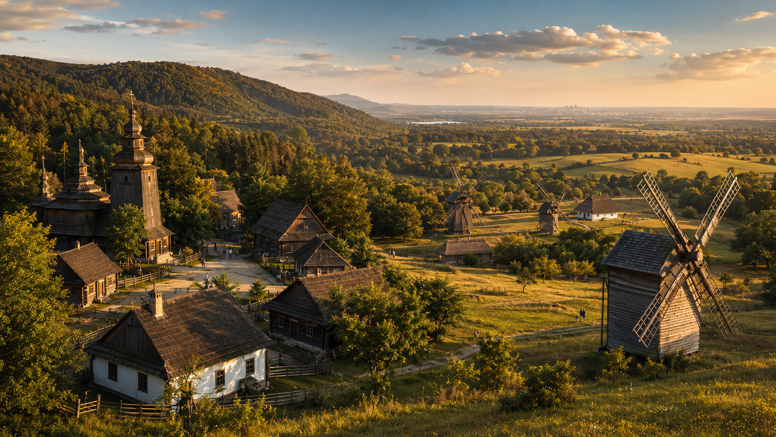 Sanok Museum of Folk Architecture vs Pyrohiv Museum of Folk Architecture and Life of Ukraine