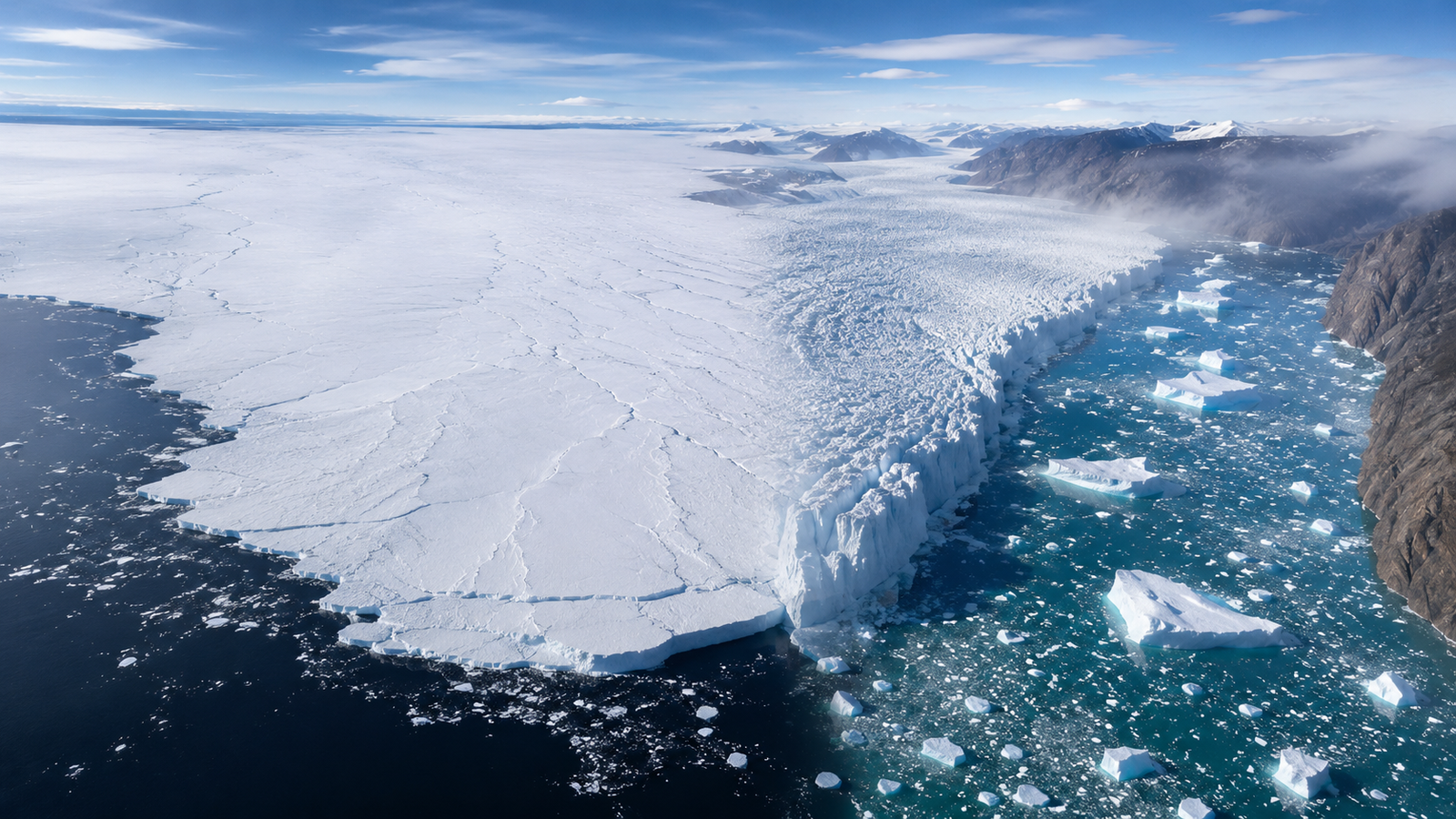 Thwaites and Jakobshavn glaciers
