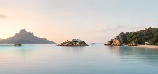 Bora Bora, Saint-Barthélemy or Praslin