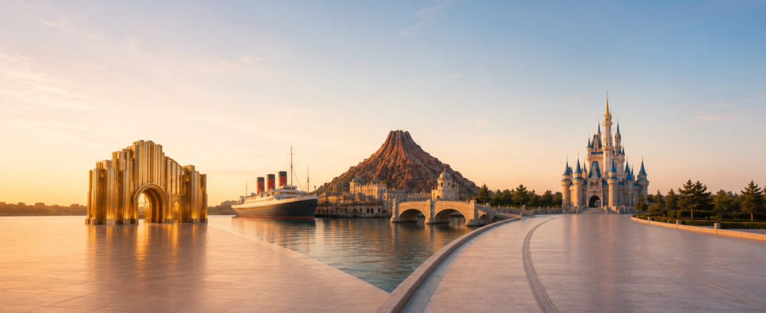Warner Bros. World vs Tokyo DisneySea vs Magic Kingdom