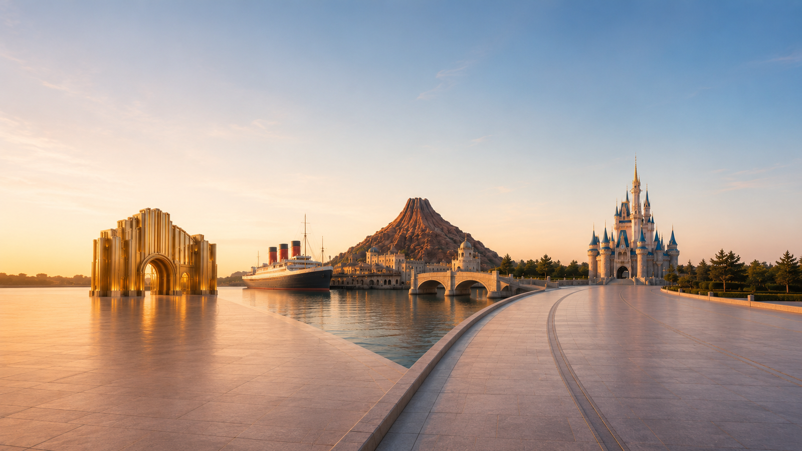 Warner Bros. World vs Tokyo DisneySea vs Magic Kingdom