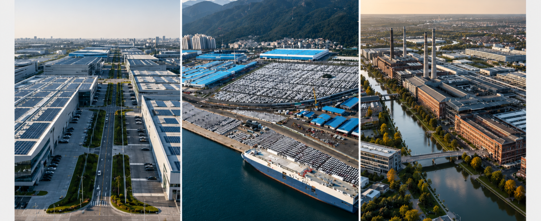 BYD Zhengzhou, Hyundai Ulsan and Volkswagen Wolfsburg