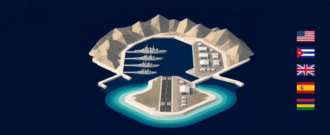 Guantanamo Bay vs Diego Garcia vs Rota