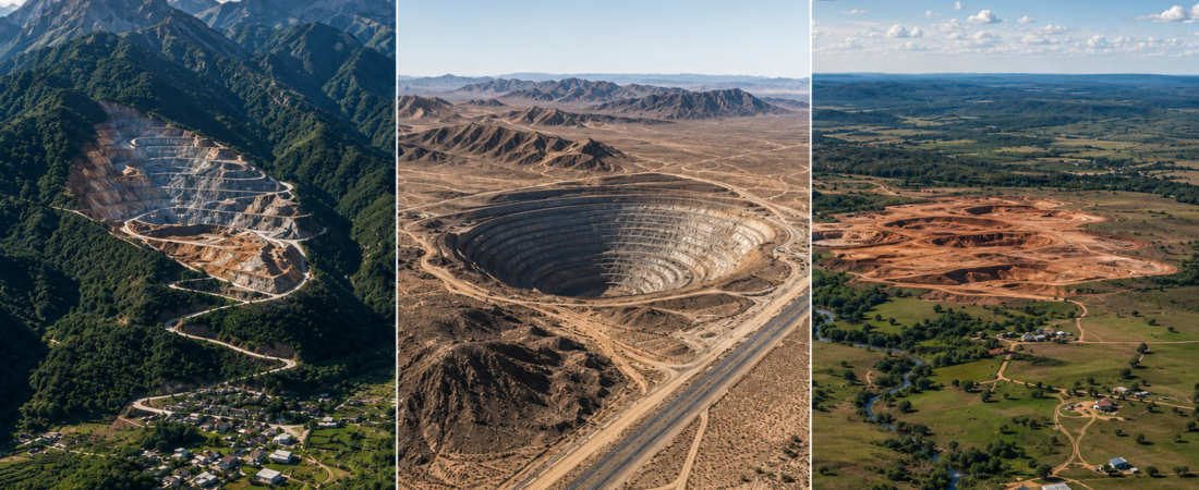 Maoniuping, Mountain Pass and Pela Ema: mines as places