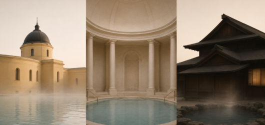 Széchenyi, Friedrichsbad and Dōgo Onsen Honkan Széchenyi, Friedrichsbad and Dōgo Onsen