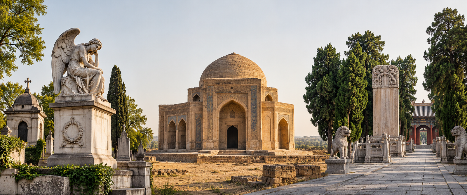 Père Lachaise, Makli Necropolis and the Cemetery of Confucius